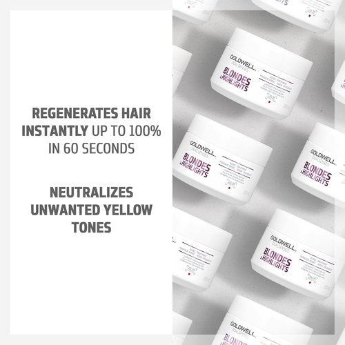 Goldwell Dualsenses Blondes & Highlights Anti-Yellow Treatment - 60 Seconds, 6.8oz (200mL)