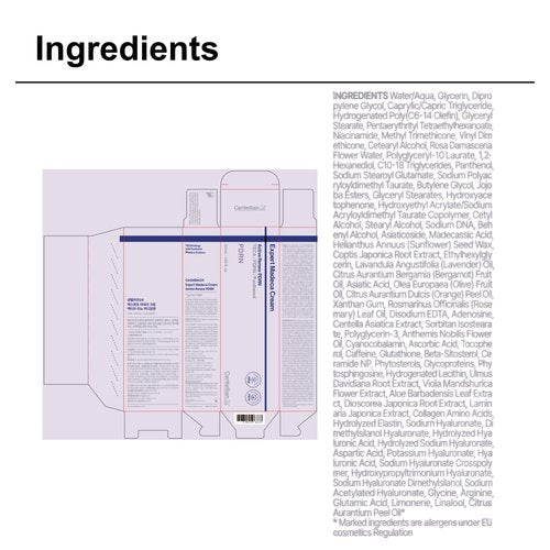 CENTELLIAN 24 Expert Madeca Cream Active Renew PDRN (Firming Cream, 1.69 fl oz) – Elasticity, Soothing & Hydrating Face Moisturizer with TECA-PDRN, Hyaluronic Acid & Glutathione, Korean Skin Care