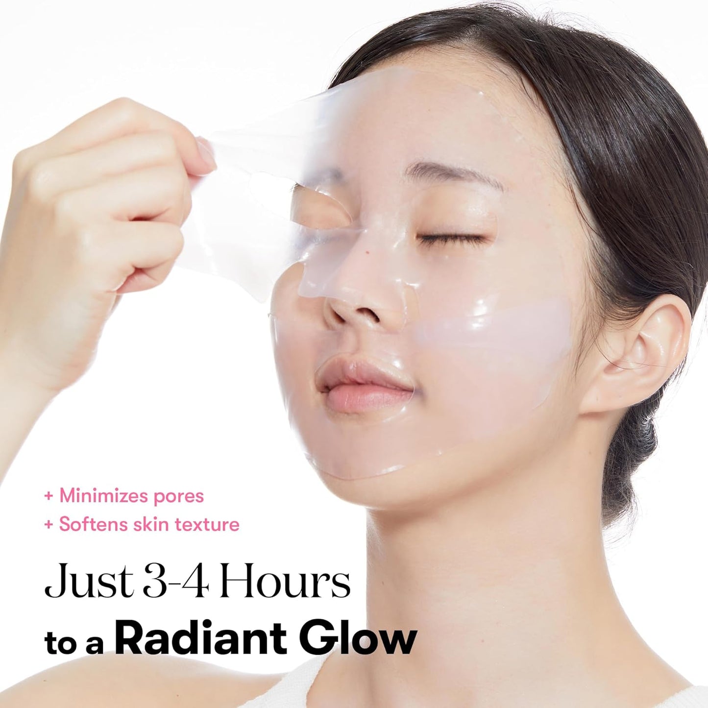 VT COSMETICS Collagen Reedle Shot Hydrogel Mask - Firming & Hydrating Overnight Treatment | 34.5g x 4ea