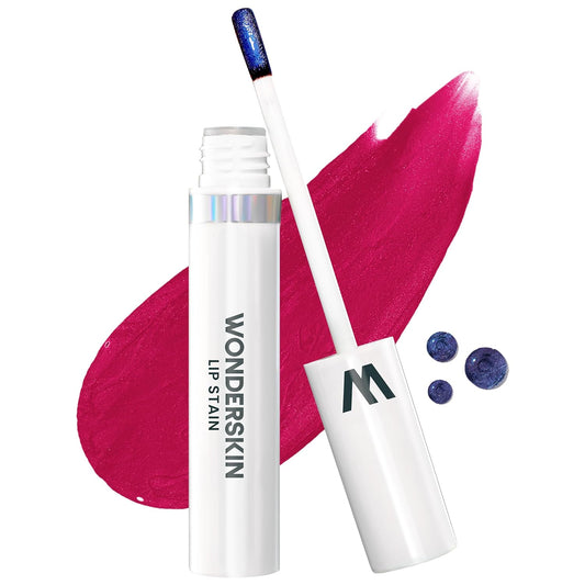 Wonderskin Wonder Blading Lip Stain Masque - Long-Lasting, Waterproof Pink Tint | Matte Finish (Darling)