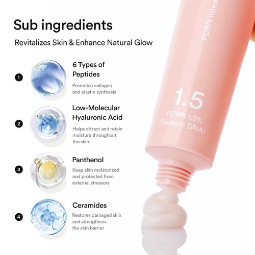 Abib PDRN Intensive Cream - Hydrating Salmon DNA Moisturizer for Dull Skin | 2.54 fl oz, Peptides & Hyaluronic Acid