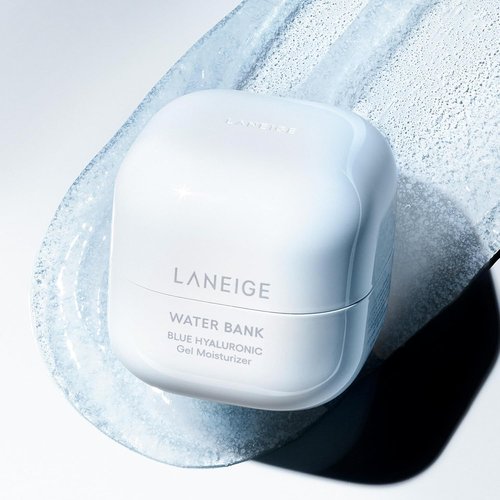 LANEIGE Water Bank Hyaluronic Gel Moisturizer - Lightweight Hydrating Face Gel with Mint Extract, 50ml