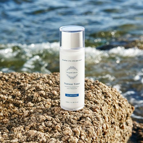 OxygenCeuticals Nutrient Toner - Hydrating Essence for Dry Skin with Hyaluronic Acid & Allantoin | 10 fl. oz (300ml)