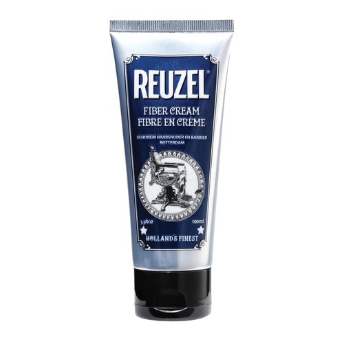 Reuzel Fiber Cream - Low Shine Finish Styling Cream | 3.38 oz for Effortless Hold
