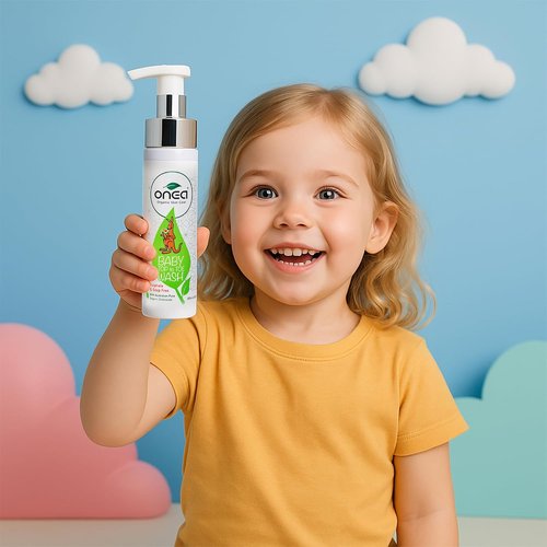 ONEA Baby Top To Toe Wash - Gentle Tear-Free Shampoo & Body Wash for Sensitive Skin - 6.8 oz