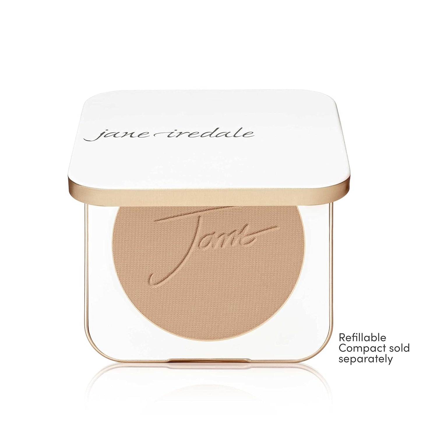 Jane Iredale PurePressed Base Mineral Foundation Refill - Semi-Matte Pressed Powder with SPF | Talc-Free & Vegan