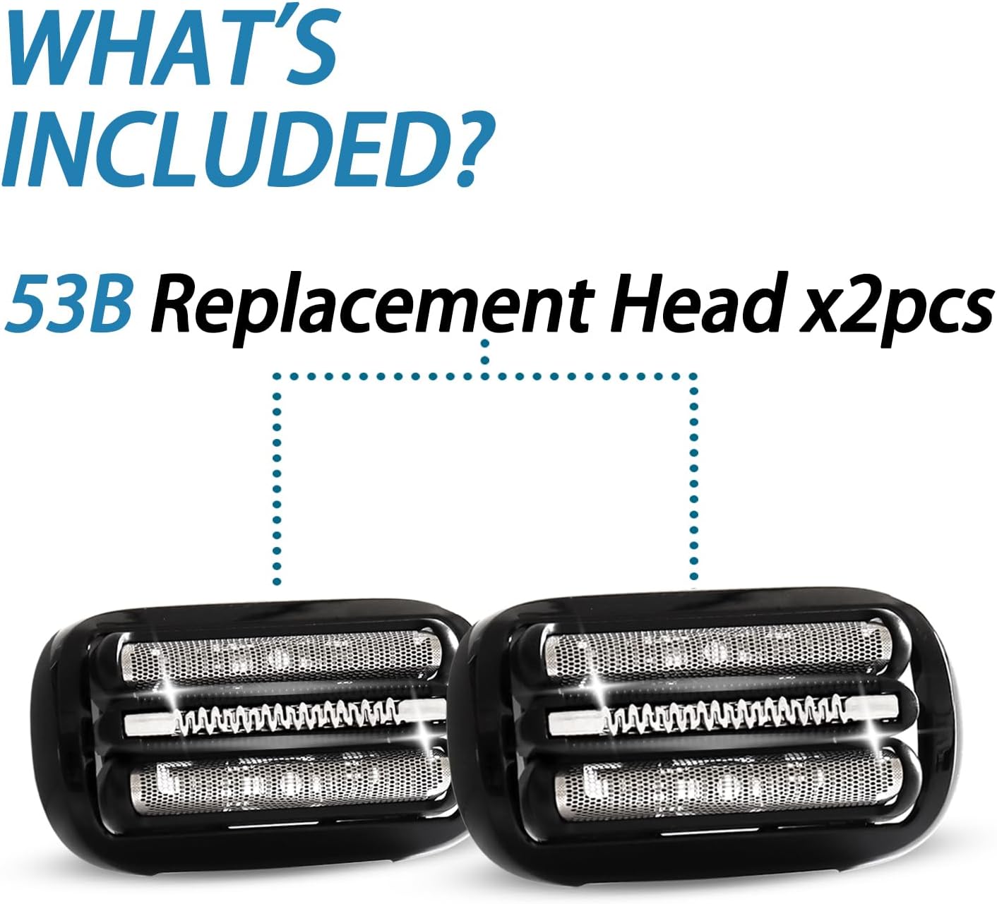 Series 5 & 6 Shaver Replacement Head - Compatible with S5/S6 Razors | 2 Count