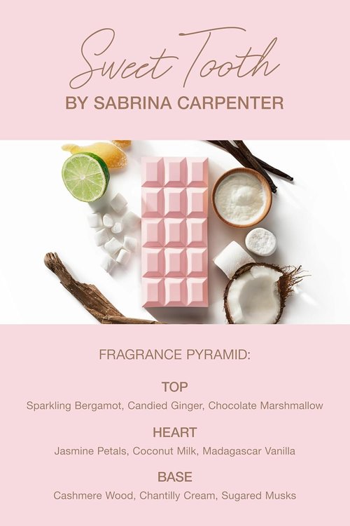 Scent Beauty Sabrina Carpenter Eau de Parfum - Sweet Tooth Fragrance - 1 Fl Oz