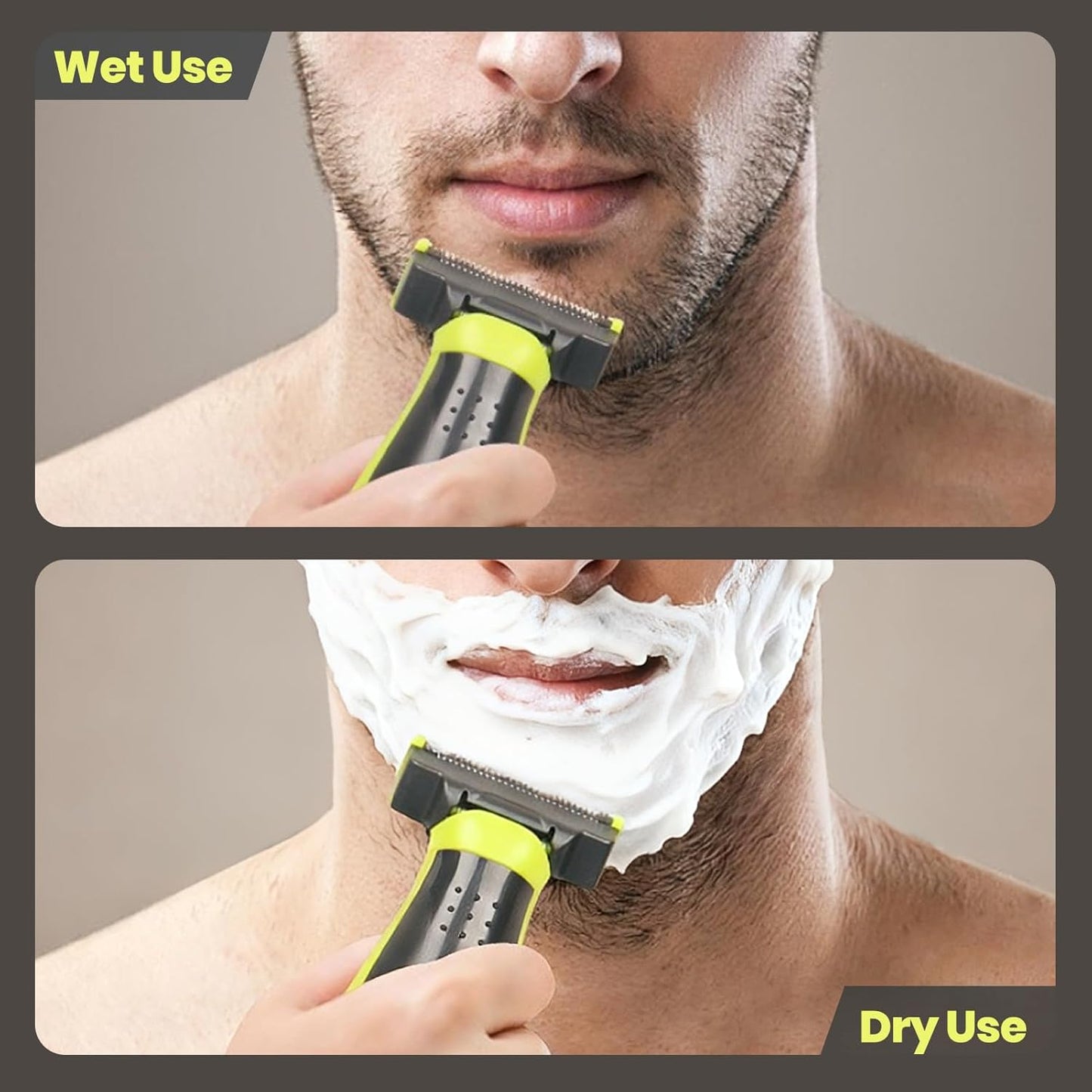 Skiennix Beard Trimmer - Rechargeable Electric Grooming Kit for Men | Washable, Versatile & Durable