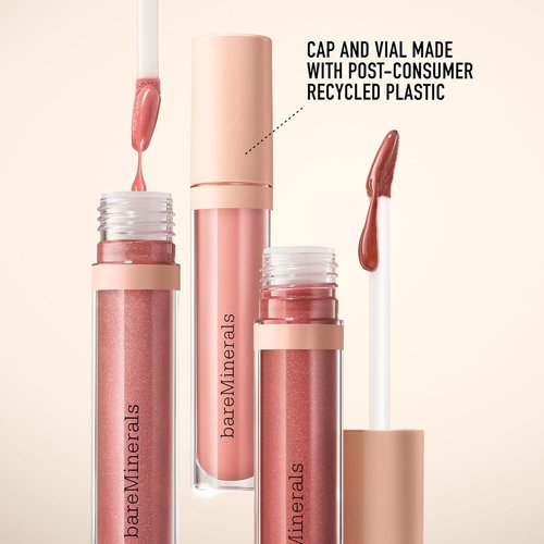 bareMinerals Mineralist Lip Gloss-Balm - Hydrating Sheer Glossy Lip Balm, No Stickiness, Vegan