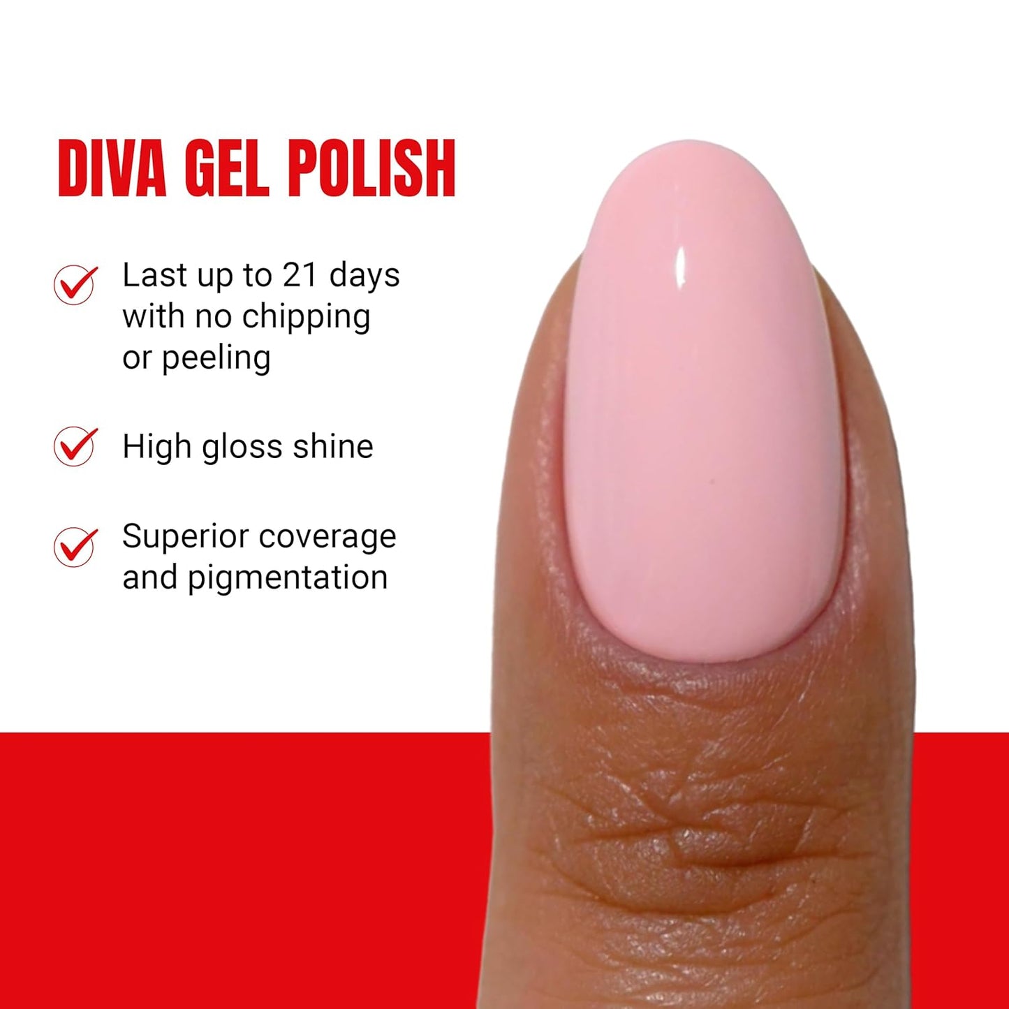 DND Gel Polish Set - Coquette Collection | UV/LED Gel & Air Dry Nail Lacquer Duo - 099 Blush Blossom, 0.5 Fl Oz