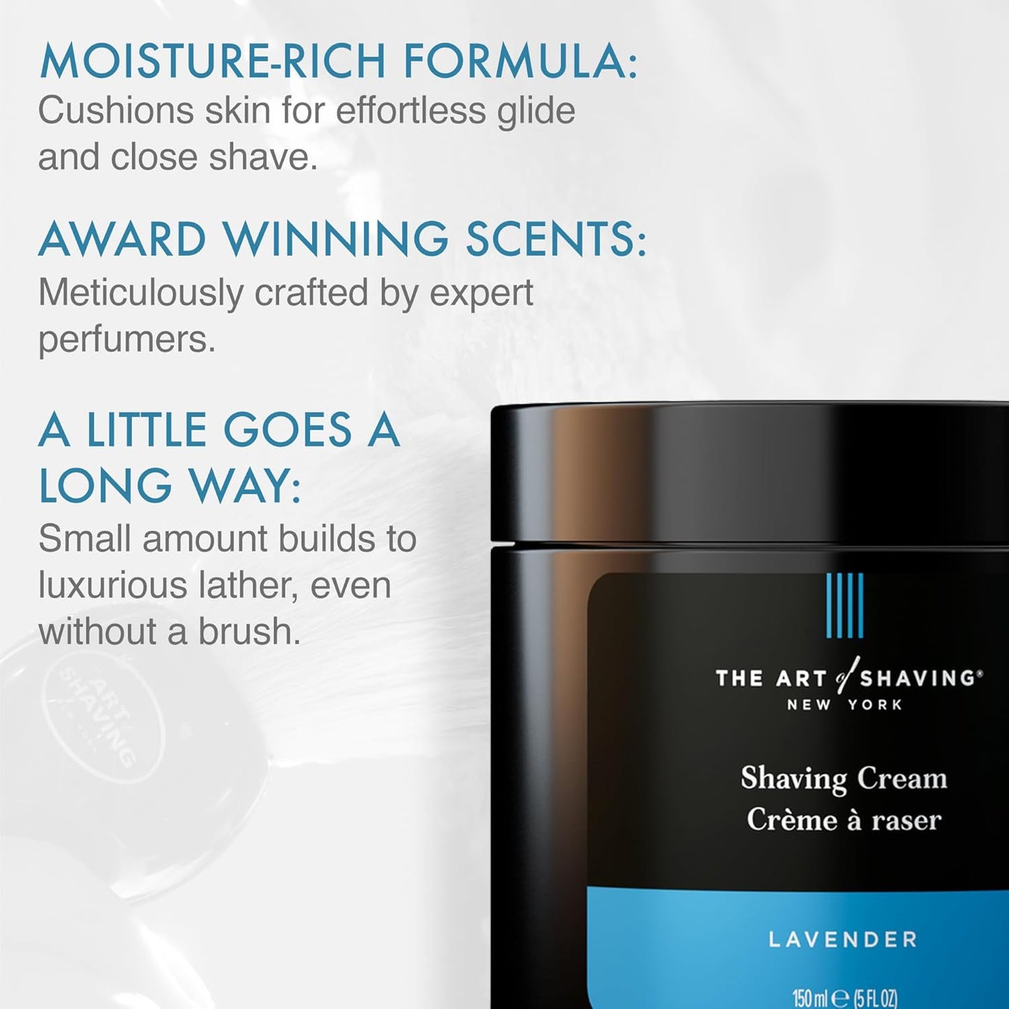 The Art of Shaving Shaving Cream - Luxurious Moisturizing Formula for Smooth Skin