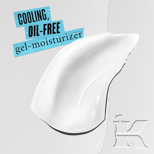 Kiehl's Ultra Facial Oil-Free Moisturizer - Shine-Reducing Gel Cream for Oily Skin | 24-Hour Hydration