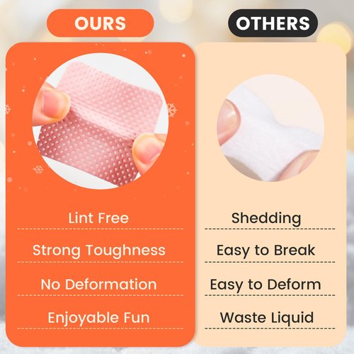 Corconess 400PCS Lint Free Nail Wipes with Dispenser - Gel Nail Polish Remover Wipes with Acetone Dispenser,Lash Extensions Glue Cleaning Wipe with 1PCS Empty Pump Dispenser Bottle Nail Supplies