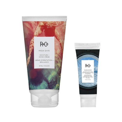 R+Co HIGH DIVE Moisture + Shine Crème - Leave-In Hydrating Cream for Smooth, Frizz-Free Hair | Vegan & Color-Safe