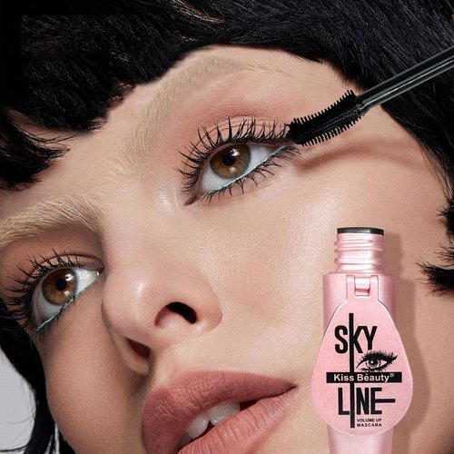 Regine Switzerland Black Natural Eye Makeup Mascara - Defines Lashes & Sculpt Brows, Cruelty-Free, 1 Count
