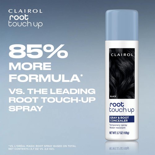Clairol Root Touch-Up Temporary Hair Coloring Spray, Light Brown Hair Color, Pack of 1 - Packaging May Vary