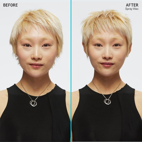 Redken Spray Wax - Invisible Texture Mist for All Hair Types | High-Impact Finishing Spray with Satin-Matte Finish