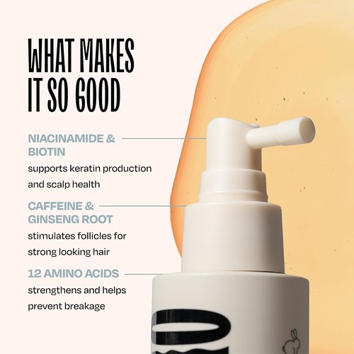 Overtone Revitalizer - Hair Growth & Fortifying Elixir with 14 Amino Acid Complex, 144 mL