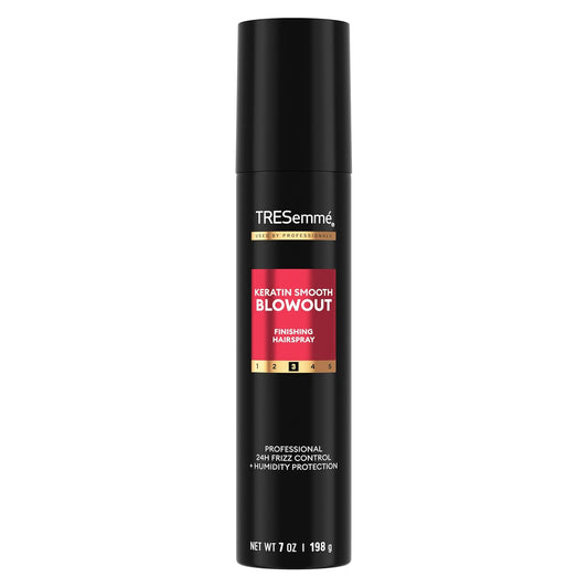 TRESemmé Anti-Frizz Finishing Spray - Keratin Smooth for Flexible Hold | Weightless 7 Fl Oz