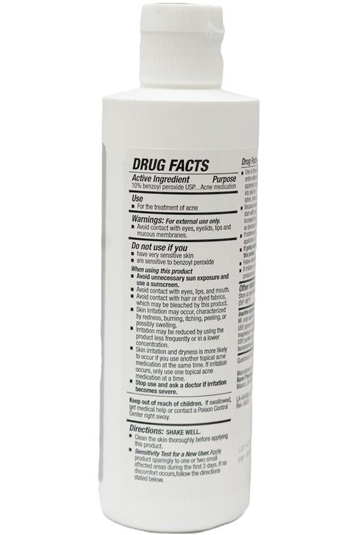 Benzoyl Peroxide Topical Wash 10% - Effective Acne Treatment for Clear Skin