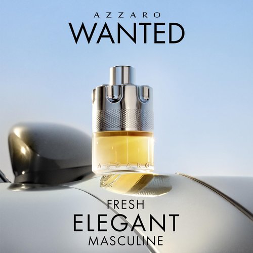 Azzaro Wanted Eau de Toilette | Vibrant Men's Cologne - Woody Citrus & Spicy Fragrance - Fresh Cardamom & Lemon Notes