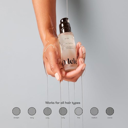 Odele Hair Oil - Lightweight Frizz Control with Baobab & Argan Oils | 1.7 Fl Oz for All Hair Types