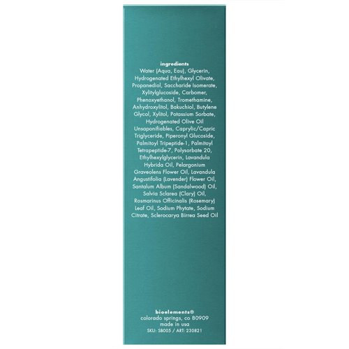 Bioelements Time Sensitive Serum - Retinol-Free, Multi-Benefit Formula - 1 fl oz - Vegan & Gluten-Free for Sensitive Skin