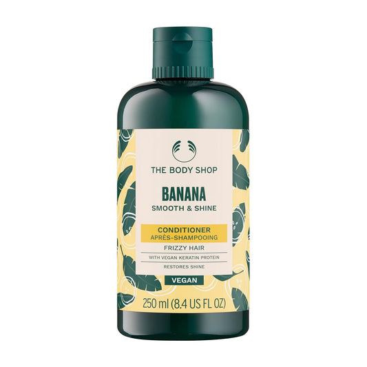 The Body Shop Banana Conditioner - Nourishing Formula for Soft, Shiny Hair | 8.4 Fl Oz