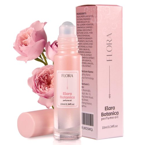 Elara Botanica Pheromones Perfumes for Women, Long Lasting Roll On Fragrance Oil, Travel Size Scent for Confidence, Charm & All Day Wear