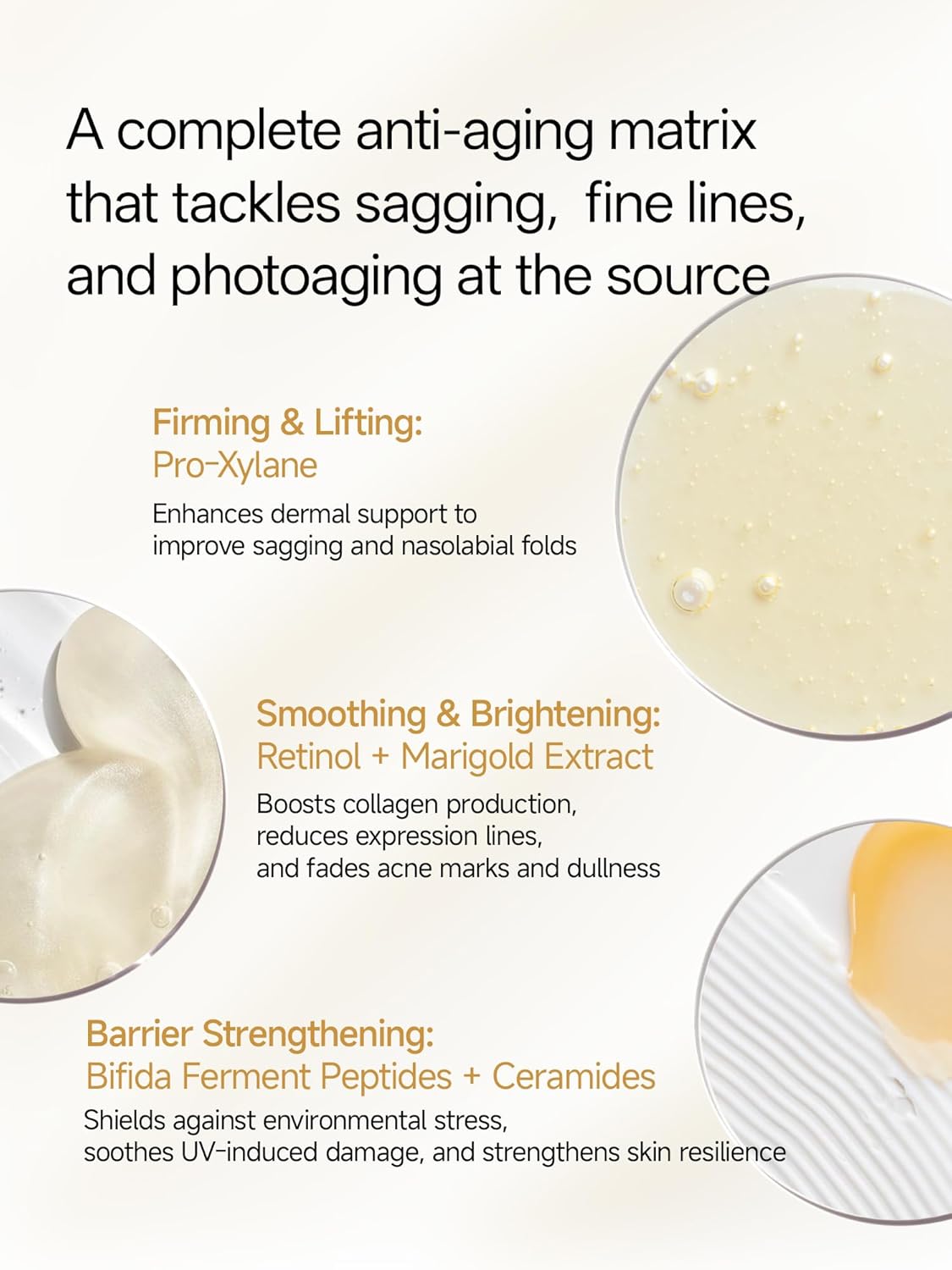 WNP Gentle Retinol Cream - Anti-Aging Night Moisturizer for Sensitive Skin | 10x Deep Hydration with Ceramides & Peptides