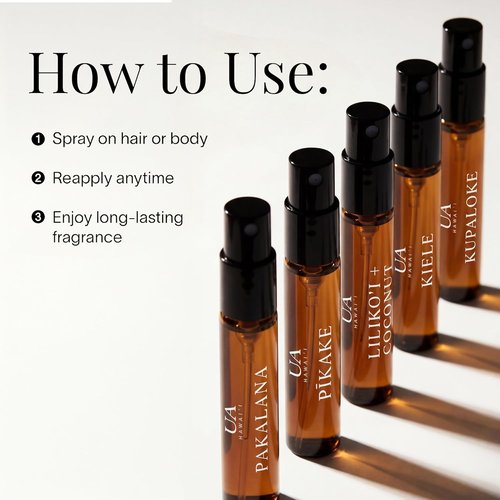 Hawaiian Variety Pack Body & Hair Mist | Alcohol-Free Hydrating Perfume with Hyaluronic Acid - 3.4 oz