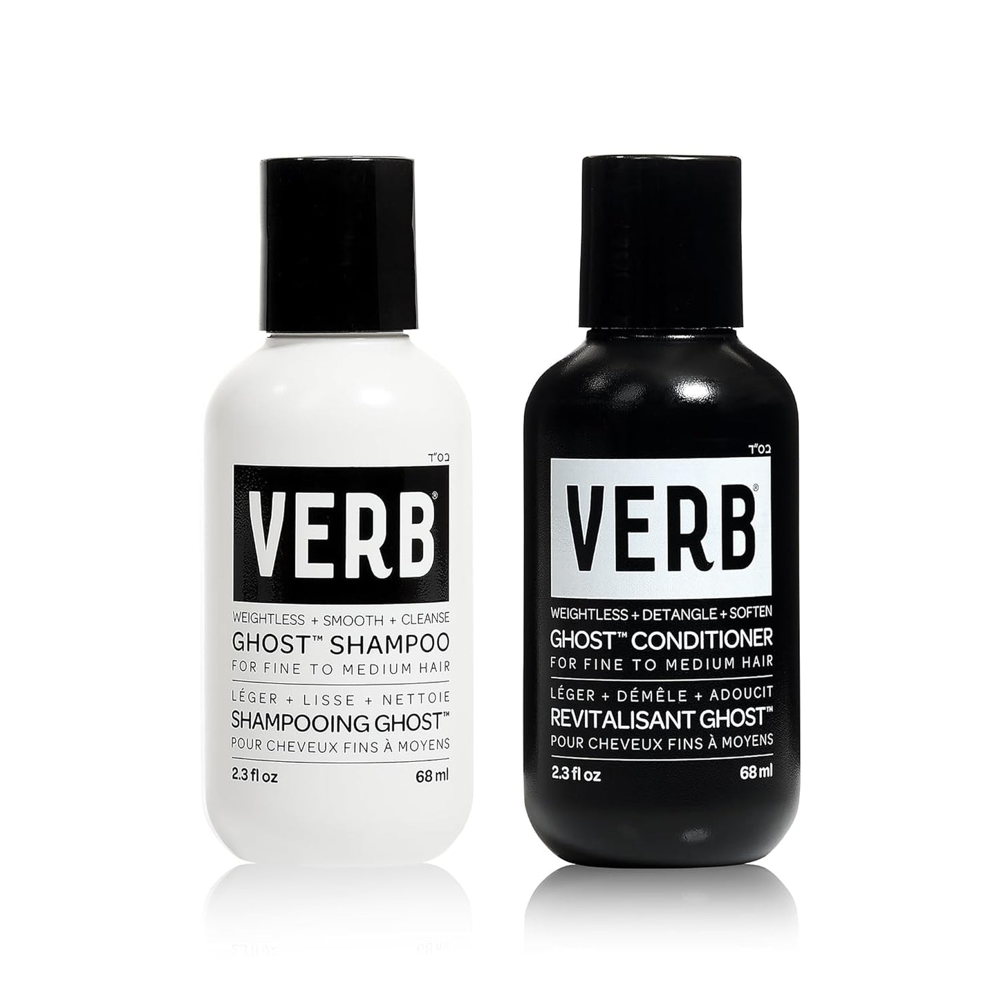 VERB Ghost Shampoo & Conditioner Duo Set - Lightweight Formula for All Hair Types