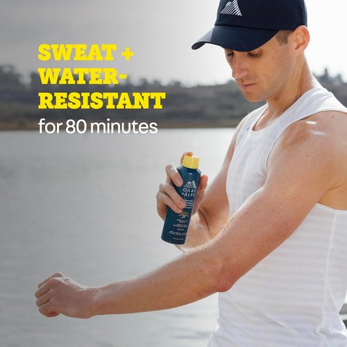 Oars + Alps SPF 50 Sunscreen Spray - Fast-Absorbing, Lightweight & Non-Greasy | 6 Oz, 2 Pack, Hawaii Reef Compliant
