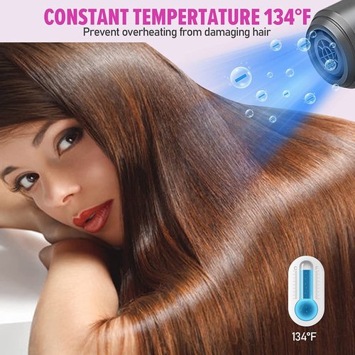 Ionic Hair Dryer, Professional Blow Dryer, Negative Ion Technology Hair Drying for Woman Men Kids Christmas Gifts
