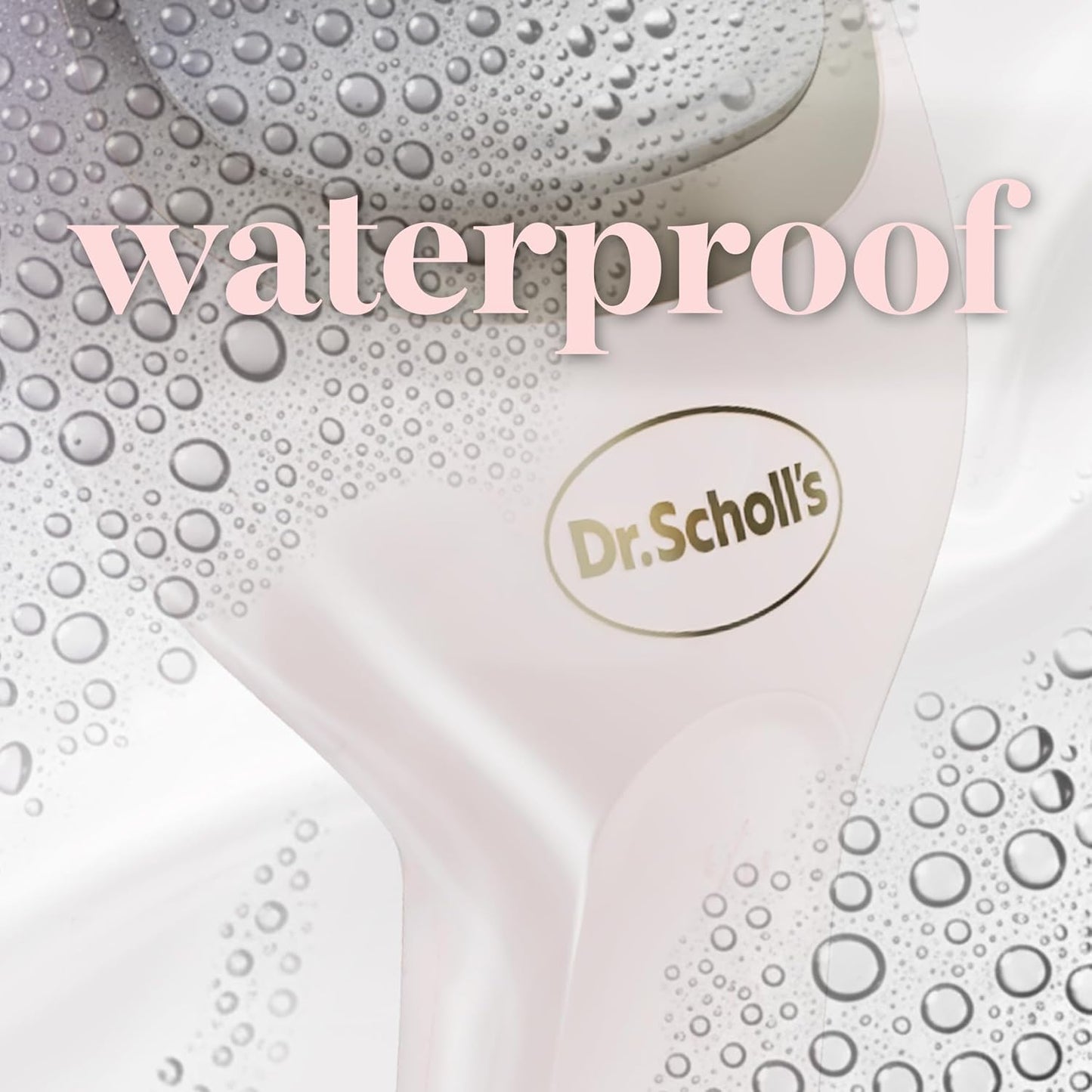 Dr. Scholl's Pedi Perfect Electric Foot Callus Remover, Waterproof, Rechargeable with x2 Roller Heads, Removes Hard Skin for Soft Beautiful Feet, 50 Minute Run Time, Dust Catcher, Pedicure Tools