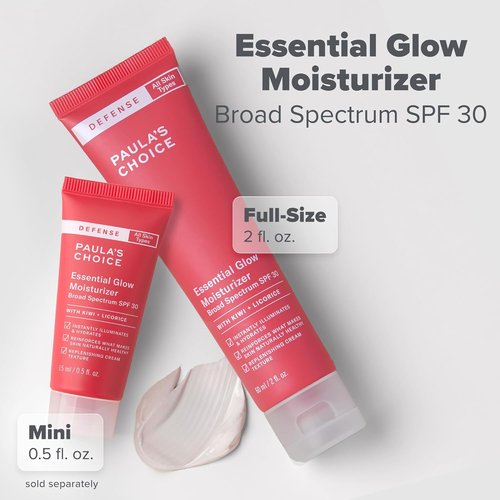 Paula's Choice Essential Glow Mineral Moisturizer - SPF 30 Protection for Radiant Skin