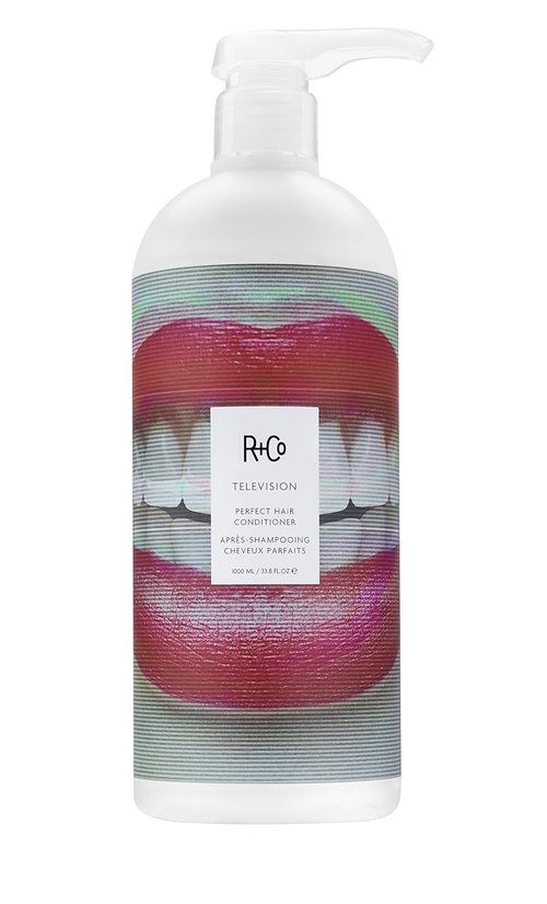 R+Co TELEVISION Perfect Hair Conditioner - Hydrating & Smoothing Formula for All Hair Types, 33.8 oz