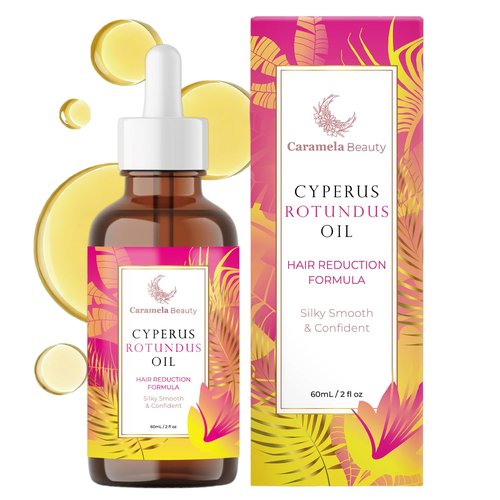 Cyperus Rotundus Oil - 60ml Natural Hair Removal Oil | Moisturizing & Soothing for All Skin Types