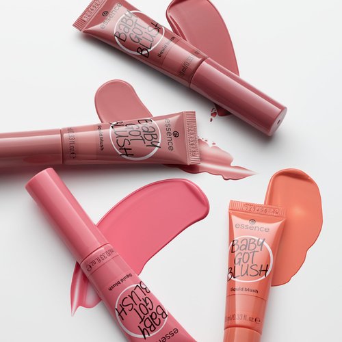 essence | Baby Got Blush Liquid Blush | Lightweight, Buildable, Radiant with Sponge Applicator | Vegan & Cruelty Free (10 | Pinkalicious)