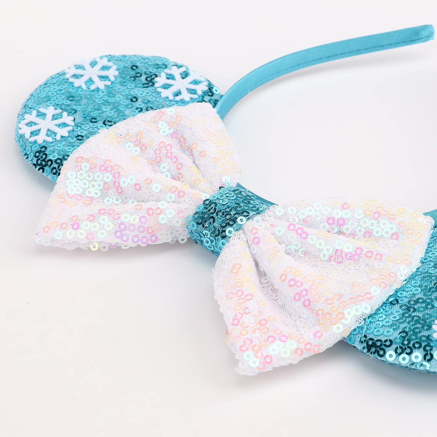 DRESHOW Mouse Ears Bow Headbands Glitter Party Decoration Cosplay Costume for Girls & Women