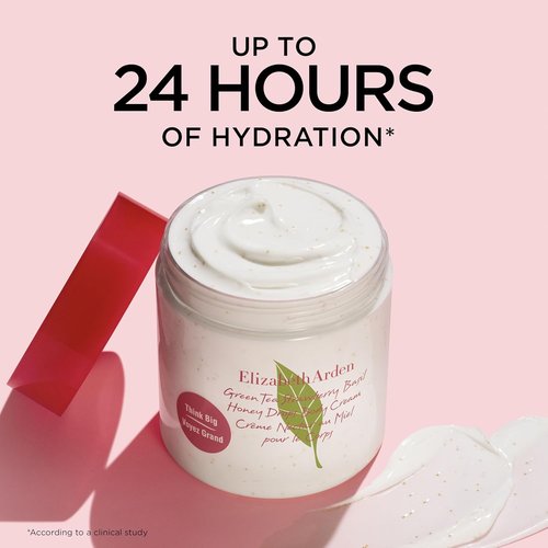 Elizabeth Arden Green Tea Strawberry Basil Honey Drops - Hydrating Body Cream, 16.9 fl oz