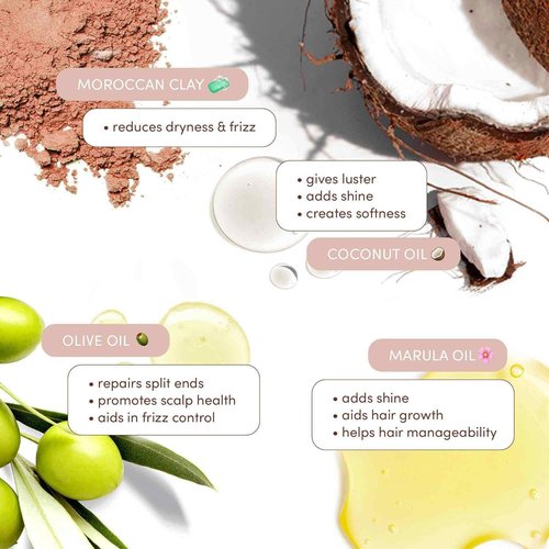 Mizani True Textures Moroccan Clay Steam Mask - Deep Conditioning & Nourishing for Curly Hair