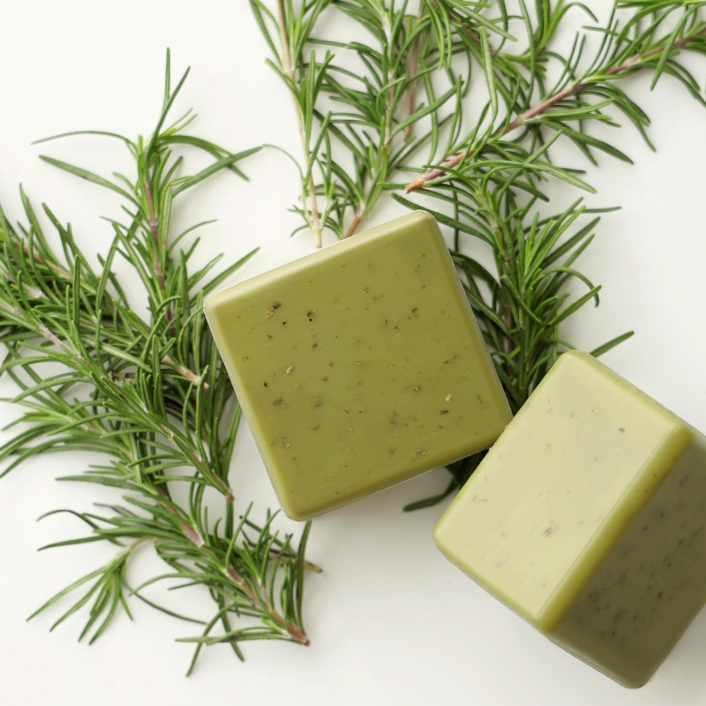 SIMPLUT Rosemary & Tea Tree Shampoo Bar - Biotin & Keratin Infused for Clarifying Scalp Care | Salon-Grade Volumizing Formula