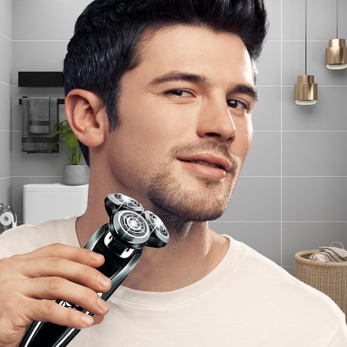 Philips Norelco SH90 Replacement Heads - Upgraded Double Blades for Series 9000/8000 | 9 Pack