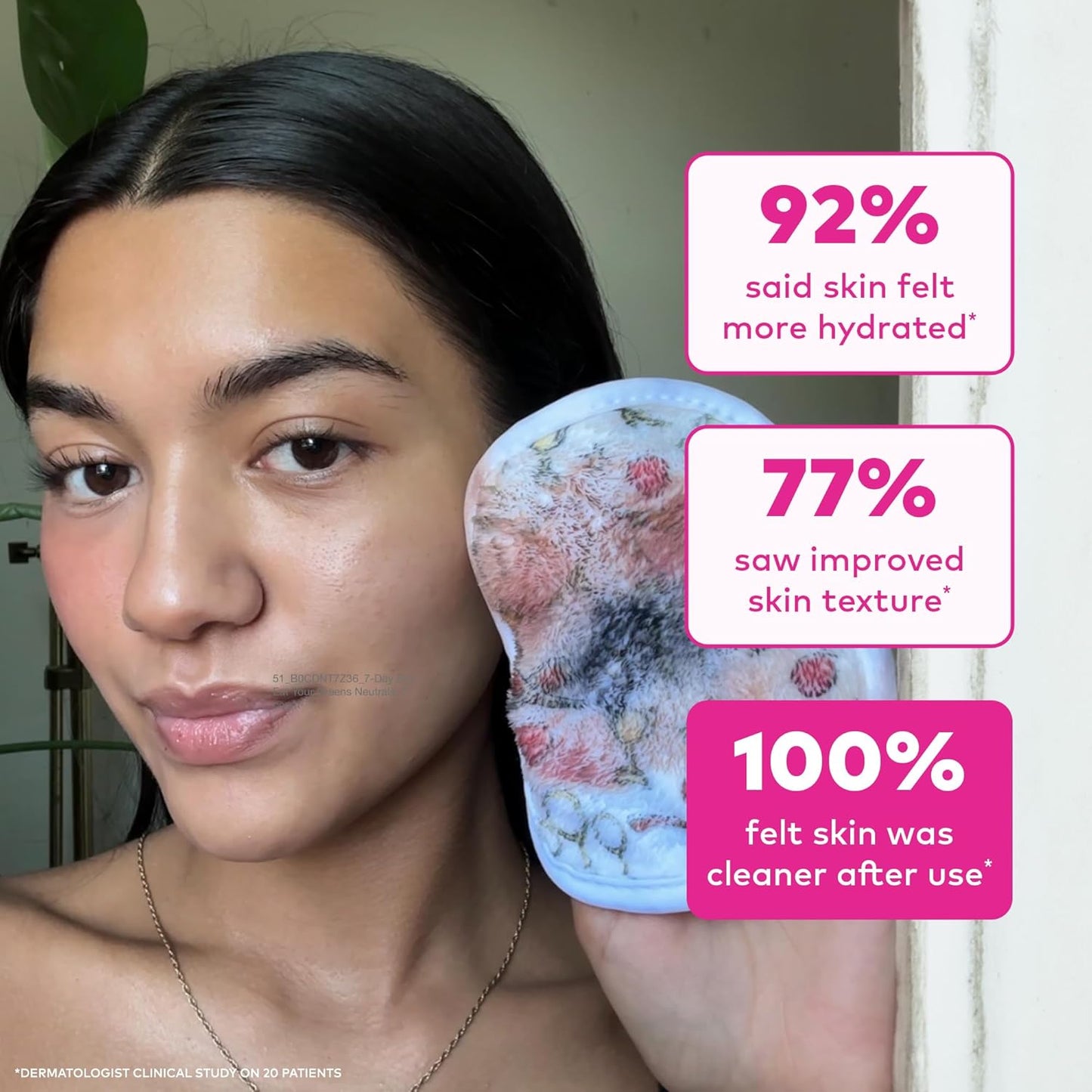 The Original MakeUp Eraser | 7-Day Set for Effortless Makeup Removal - Includes Waterproof Mascara & More!