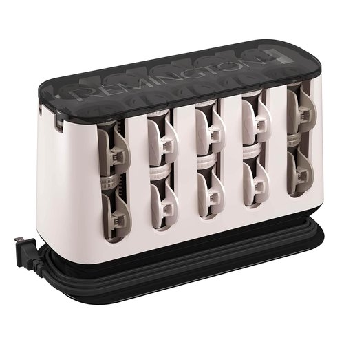 Remington Shine Therapy Hot Rollers Set - Argan Oil & Keratin Treatment for All Hair Lengths