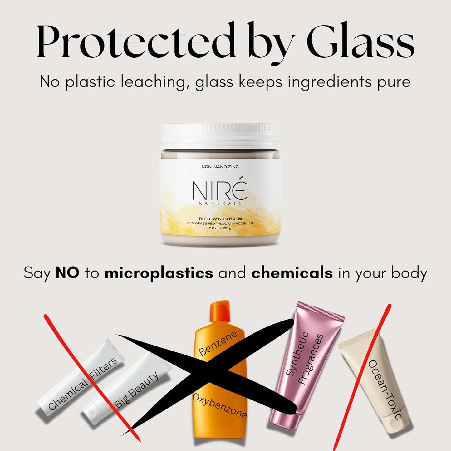 Skiennix Tinted Mineral Sun Balm - Chemical Filter-Free, Non-Toxic Zinc Formula, Made in USA
