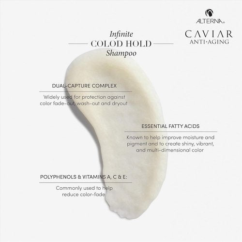CAVIAR Anti-Aging Infinite Color Hold Shampoo - Sulfate Free Formula for Color Treated Hair