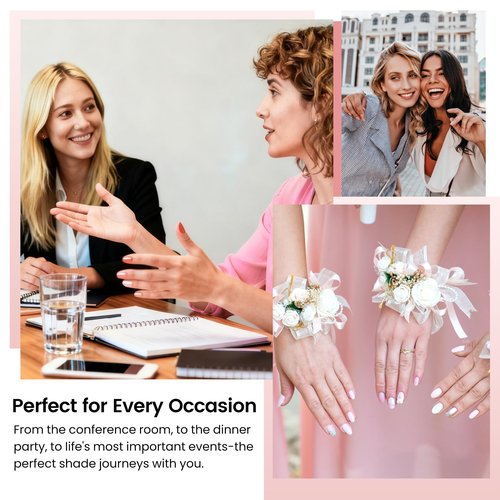Phoenixy 71 Pcs Gel Nail Kit, 55 Colors Gel Nail Polish Kit with U V Light 5 Pcs Base and Top Coat Beginners Manicure Tools DIY Manicure Set Women's Valentine Gift Idea